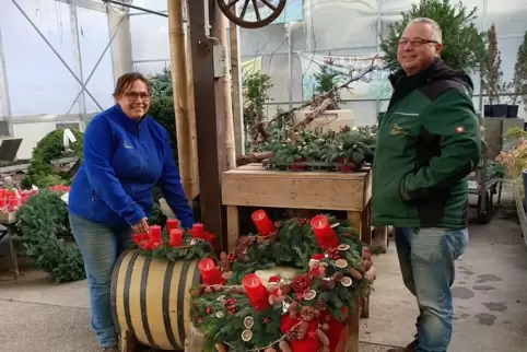 Einschneidende Änderungen in ihrem Blumenhaus: Anja und Guido Burkard.