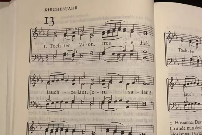 Festliches zum Advent: »Tochter Zion« wird heutzutage in der Weihnachtszeit gesungen. Festliches zum Advent: »Tochter Zion« wird heutzutage in der Weihnachtszeit gesungen.
