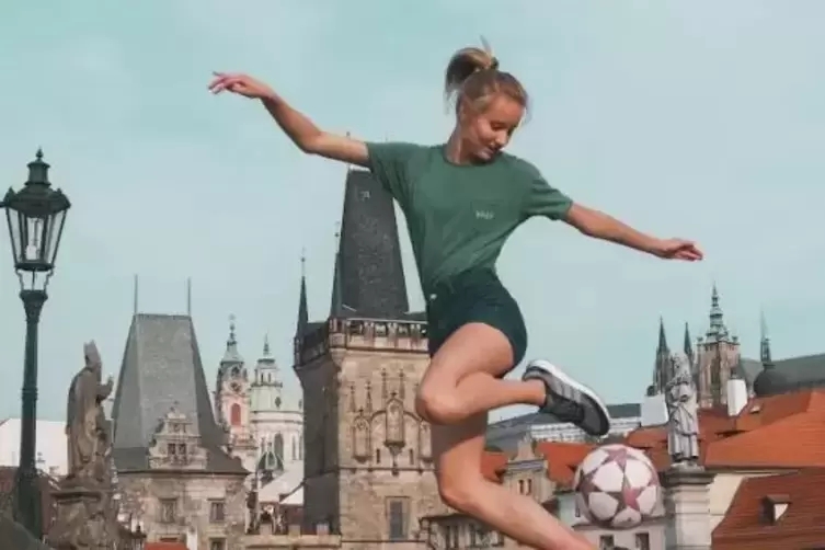 In der Stadt.