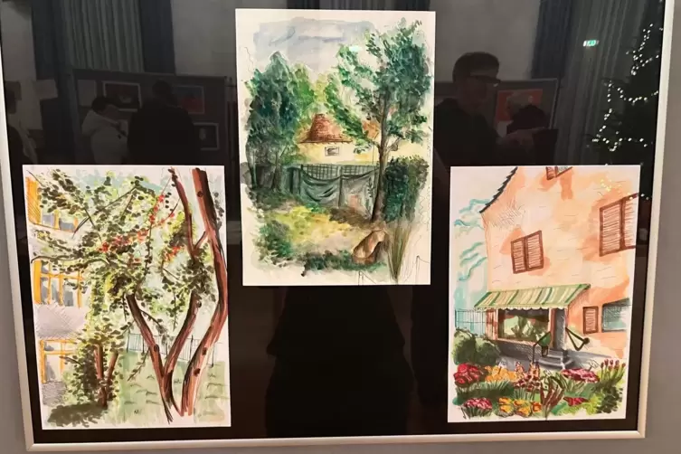 Carolines Bilder zum Thema Urban Sketching. 