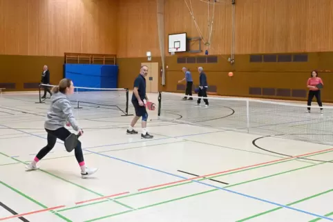 Womöglich eine neue Trendsportart: Pickleball.
