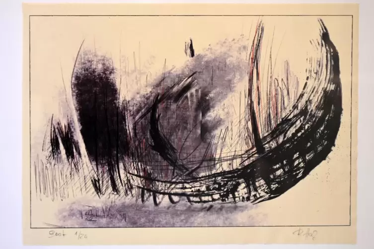 Reinhard Harz : &bdquo;Boot&ldquo;. 