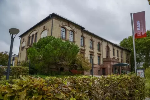 Wurde im Dezember 1900 mit einem Fest eröffnet: das BASF-Gesellschaftshaus.