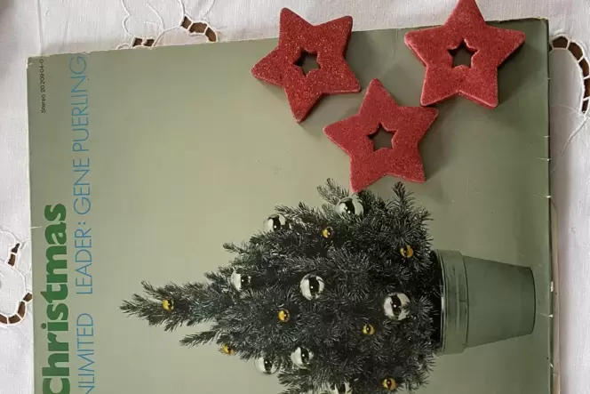 Läuft jedes Jahr zum Christbaumschmücken und Plätzchenbacken: Die Weihnachtsliederplatte der »The Singers Unlimited«.