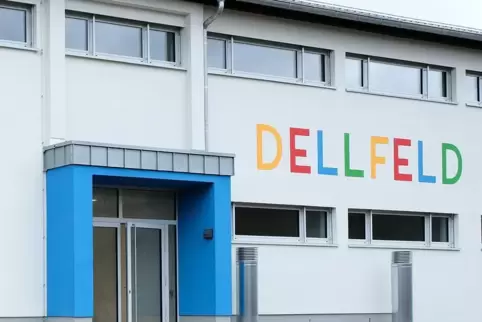 An der Dellfelder Grundschule fahren die Autos zu schnell. Das findet der Gemeinderat. 