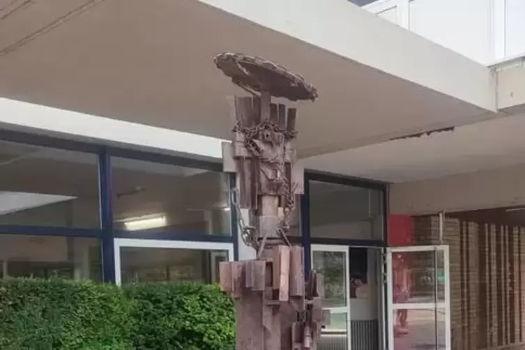 Sorgte f&uuml;r Diskussionen: die Minotaurus-Skulptur. 