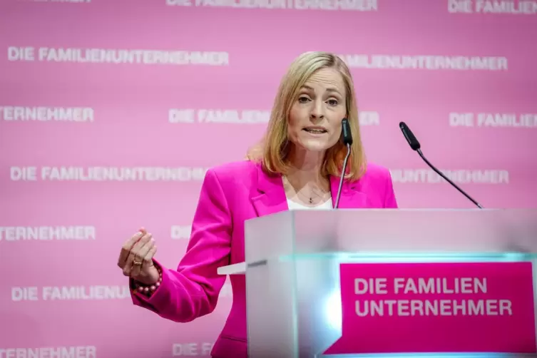 Marie-Christine Ostermann, Pr&auml;sidentin des Verbands f&uuml;r Familienunternehmen. Wegen ihrer &Auml;u&szlig;erungen zur AfD stand sie zuletzt in