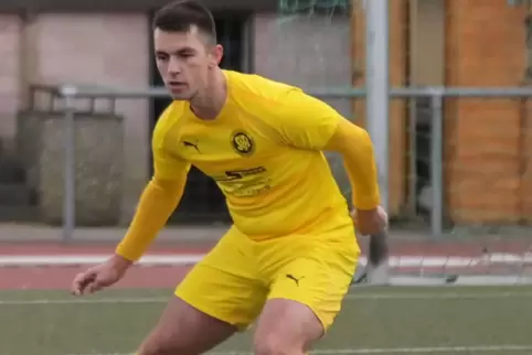 Sah die Rote Karte: Tim Dudek vom SV Hermersberg. 