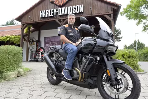 Geschäftsführer Pascal Vergnaud, für den Harley-Davidson viel bedeutet, muss sich neue Partner suchen.