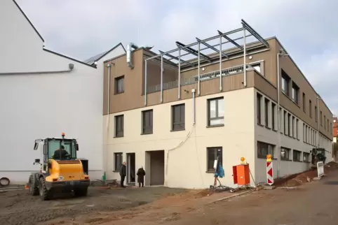 Außenansicht: Schon schön, aber noch ist innen wie außen einiges zu tun an der Alten Druckerei.