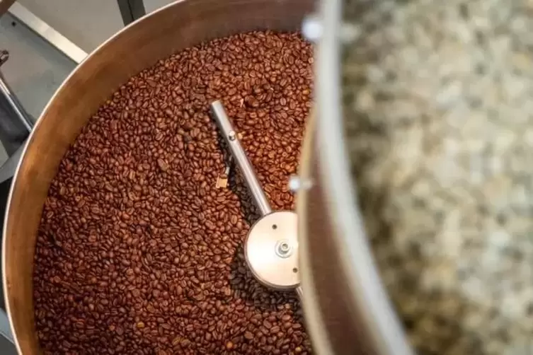 Der Kaffee wird in Weisenheim am Sand ger&ouml;stet. 