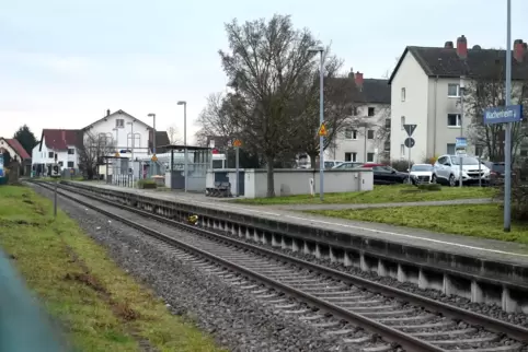 Der Wachenheimer Bahnhof war seit März stillgelegt. 