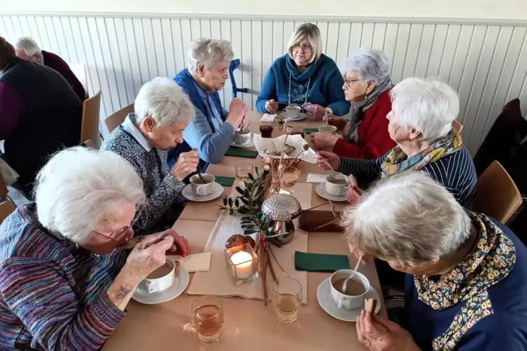 Guten Appetit: Die Suppen wechseln je nach Saison. 
