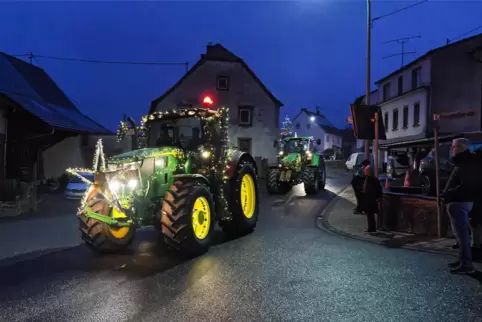 Ein Stern schwebt durch die Südwestpfalz. 