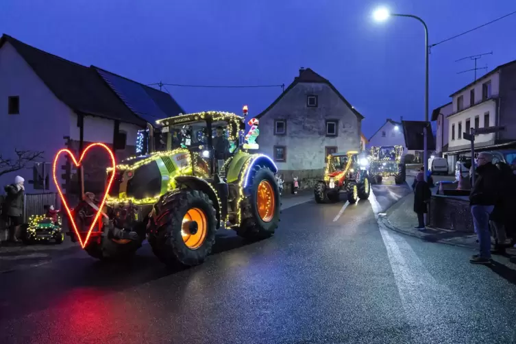 Die Bauern zeigen Herz f&uuml;r ihre Mitmenschen. 