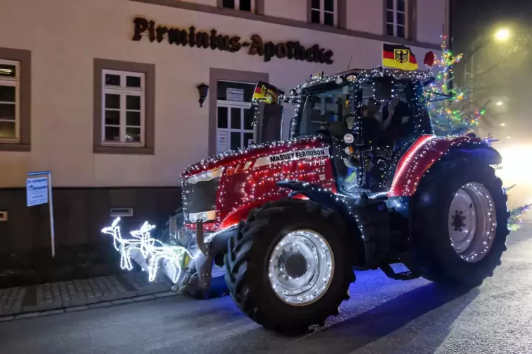 Rudolf und einer seiner Kumpels ist auch dabei.