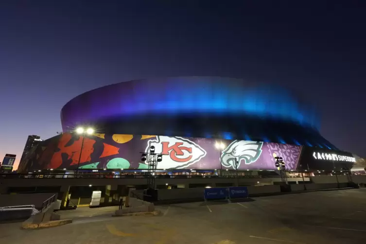 Der Caesars Superdome in New Orleans war im Februar Schauplatz einer Dem&uuml;tigung f&uuml;r Kansas City. 