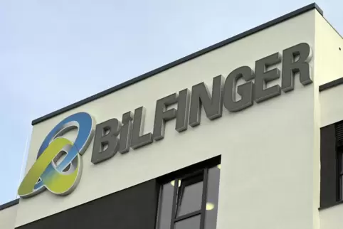 Die Zentrale des international aktiven Industriedienstleisters Bilfinger in Mannheim.