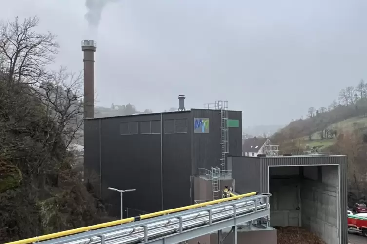 &Uuml;ber Rohrleitungen kommt der Dampf der Energiezentrale ins Werk.