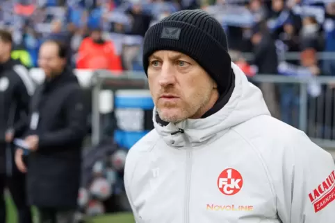  In Bielefeld ließ er mauern: FCK-Trainer Torsten Lieberknecht.