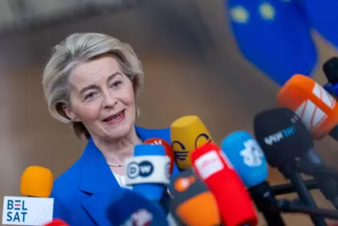 EU-Kommissionspräsidentin Ursula von der Leyen 