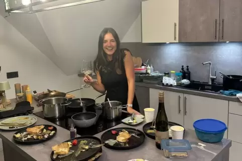 Sabrina Paul bekocht an Weihnachten ihre Familie. 