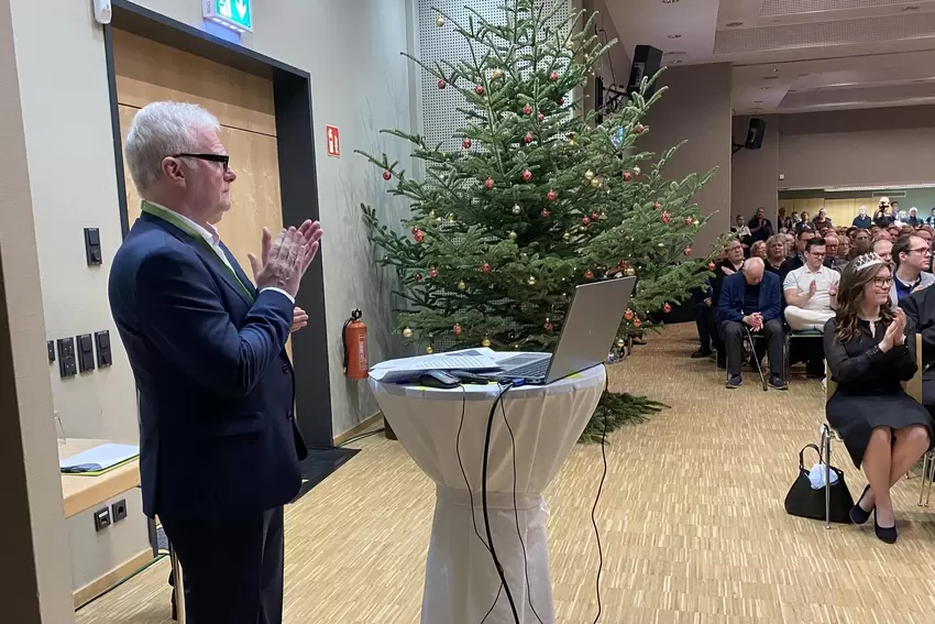 Wird an diesem Abend oft gelobt: Grünstadts Rathaus-Büroleiter Joachim Meyer.