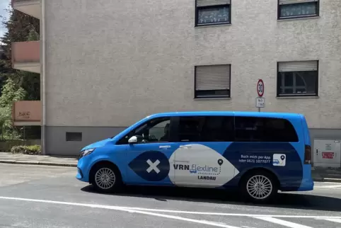 In Landau können die Rufbusse schon seit Ende 2022 gebucht werden. 