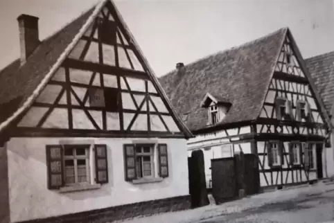 Fachwerkhäuser prägten die Waldseer Straßen.
