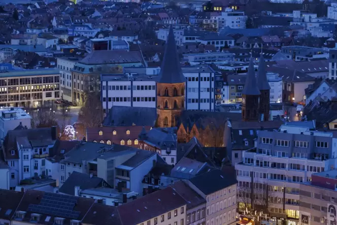 Ein Blick auf die Stiftskirche.