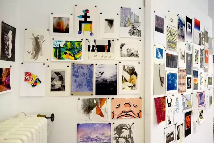 Die Ausstellung &bdquo;o.T./o.N.&ldquo; der K&uuml;nstlerwerkgemeinschaft ist noch im Kaiserslautrer K2 zusehen. Am 29. Dezember gibt es auch ein