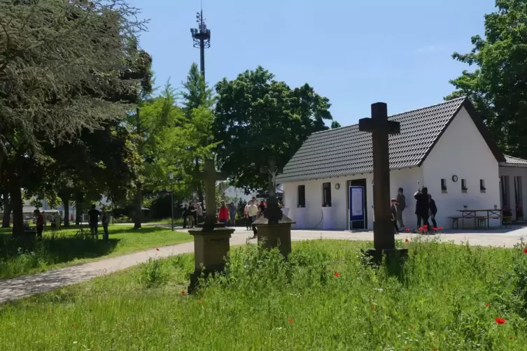 Endlich er&ouml;ffnet: der Stadtpark in Schifferstadt. 
