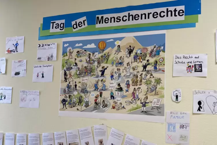 Demokratiebildung ist ein Schwerpunkt der Schule.