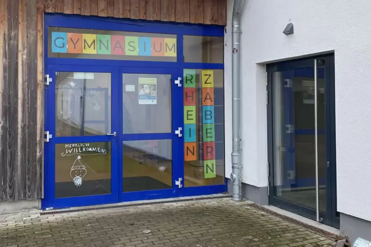 Noch sind die Unterrichtsr&auml;ume in einem Anbau der IGS.