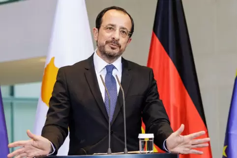Der zyprischen Staatschef Nikos Christodoulides freut sich auf den halbjährigen EU-Ratsvorsitz des Inselstaates. 