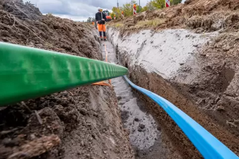 15.000 Hausanschlüsse wollte Glasfaser Plus bis Ende 2025 im Landkreis fertigstellen. Doch das Bauende rückt in unbestimmte Fern