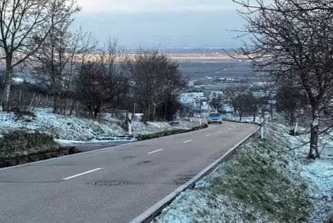 Am Wochenende bestimmten eisige Straßen das Bild. 