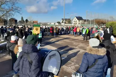 Hauen auf die Pauke: Der ASV Waldsee lässt’s zum Auftakt ins Jubiläumsjahr gleich mal so richtig krachen.