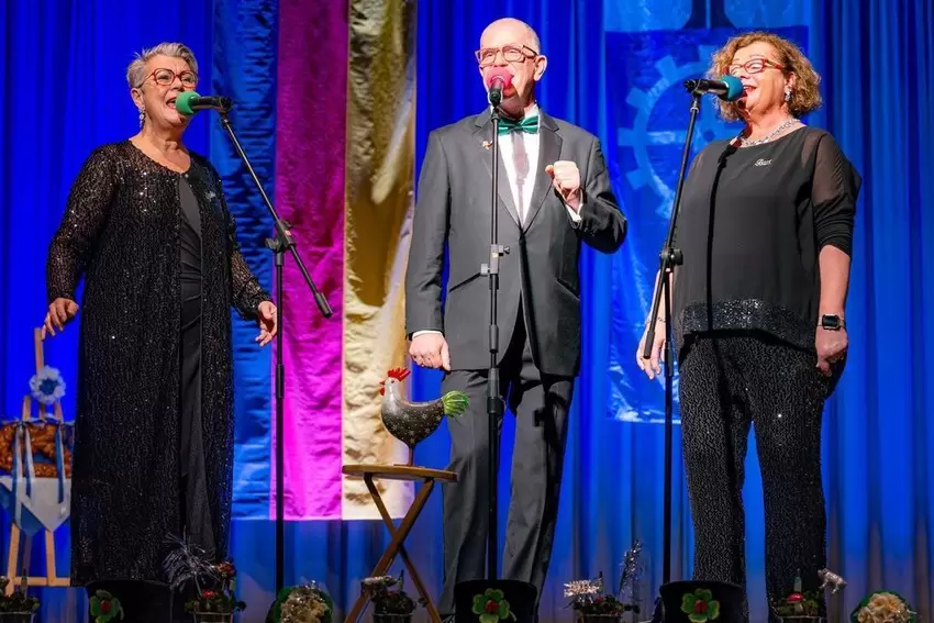 Musikalische Unterhaltung II: Rainer’s Finest mit (von links) Susanne Christensen, Rainer Hartwig, Susanne Weber.