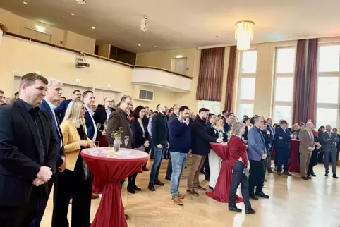 Der Neujahrsempfang des Kreises fand am Samstag im Evangelischen Gemeindehaus in Eisenberg statt.