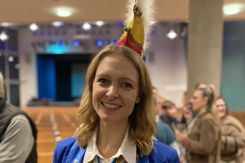 Sabrina Lüer wird in diesem Jahr sehr viel auf Reisen sein.