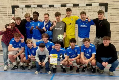 Kreismeister: die A-Jugend der TSG Deidesheim. 