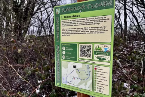 Der Naturerlebnispfad Lambachtal in Bottenbach bietet einen digitalen Mehrwert.