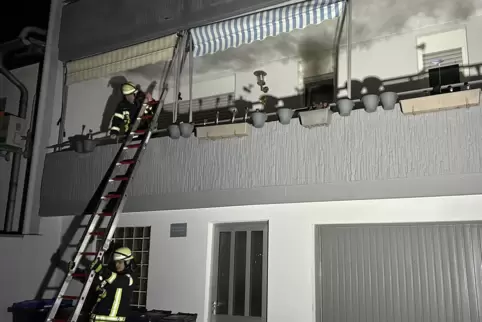 Die Wohnungs ist nach dem Feuer derzeit unbewohnbar. 