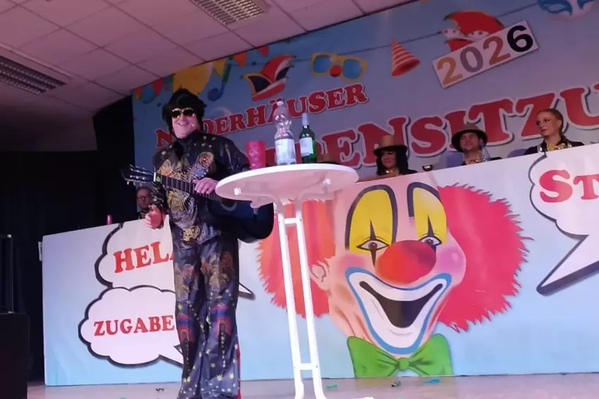 Mario Müller alias de Pälzer King Elvis.