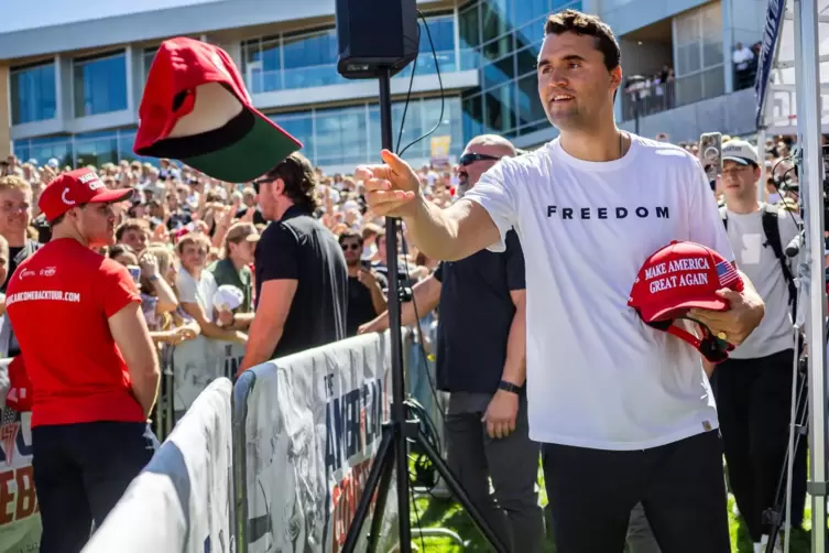  Maga-M&auml;rtyrer: Charlie Kirk.