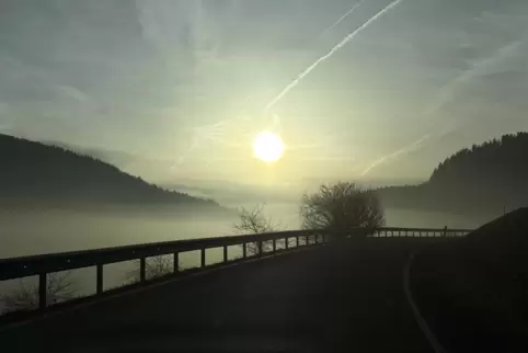 In dieser Woche ist es morgens meist neblig. Tagsüber scheint dann oft die Sonne. 