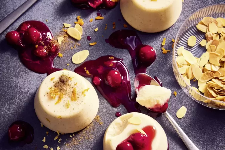 Aus dem K&uuml;hlfach: Grie&szlig;pudding.