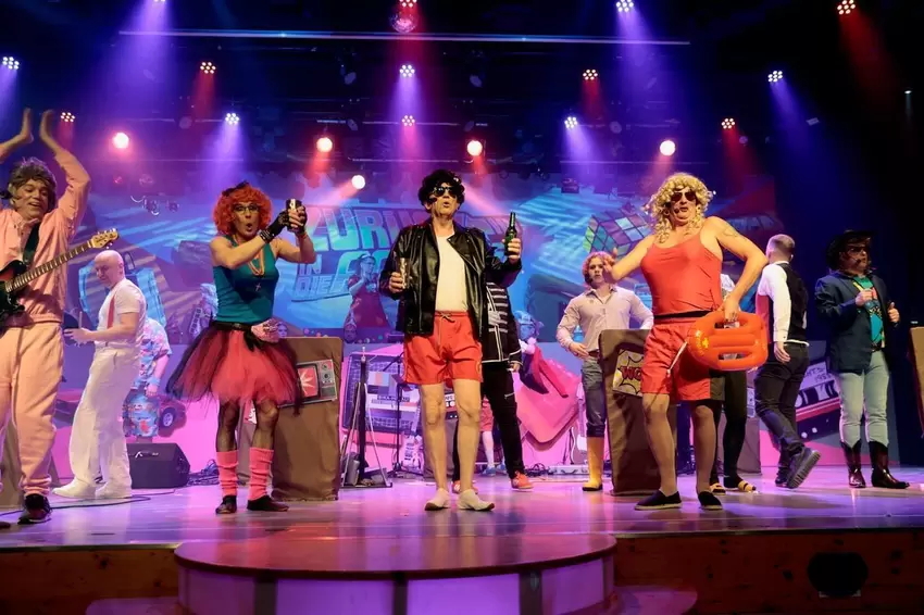 Das Krautkopfteam ist für jeden Spaß zu haben.