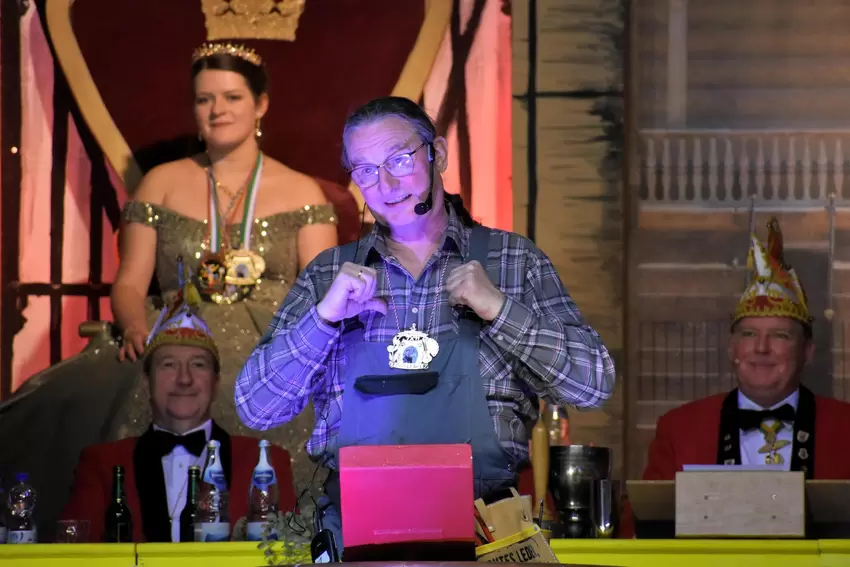 Fred Rennholz als Bauherr.
